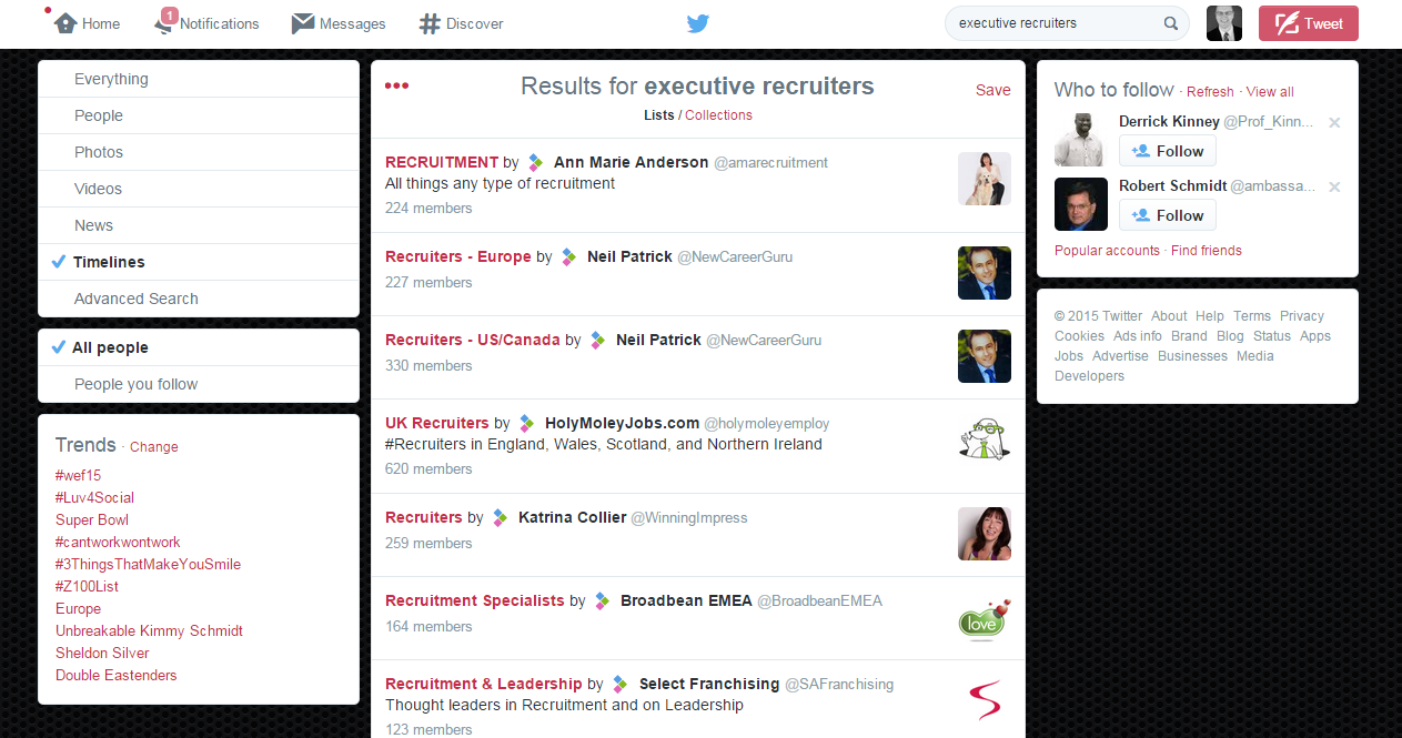 How senior executives are tweeting their way to job search success Executive Connexions How senior executives are tweeting their way to job search success Executive Connexions