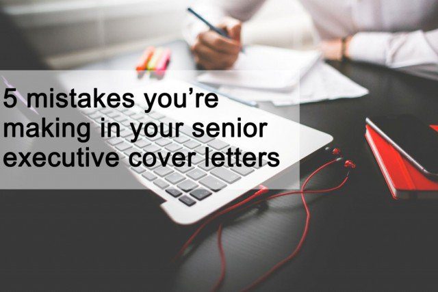 Senior Executive Cover Letter Examples Executive Cover Letter